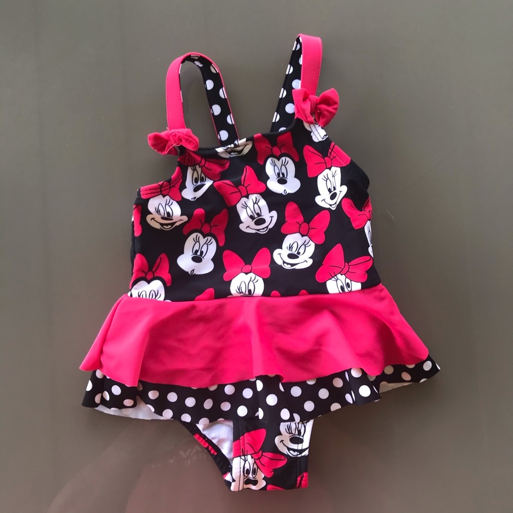 Disney Minnie Mouse bathing suit 9-12 months